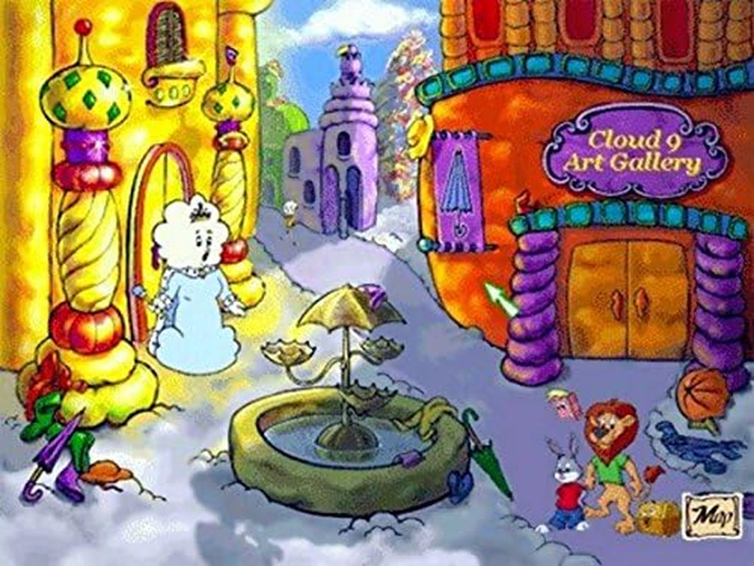 READER RABBIT 1ST GRADE CAPERS on CLOUD NINE