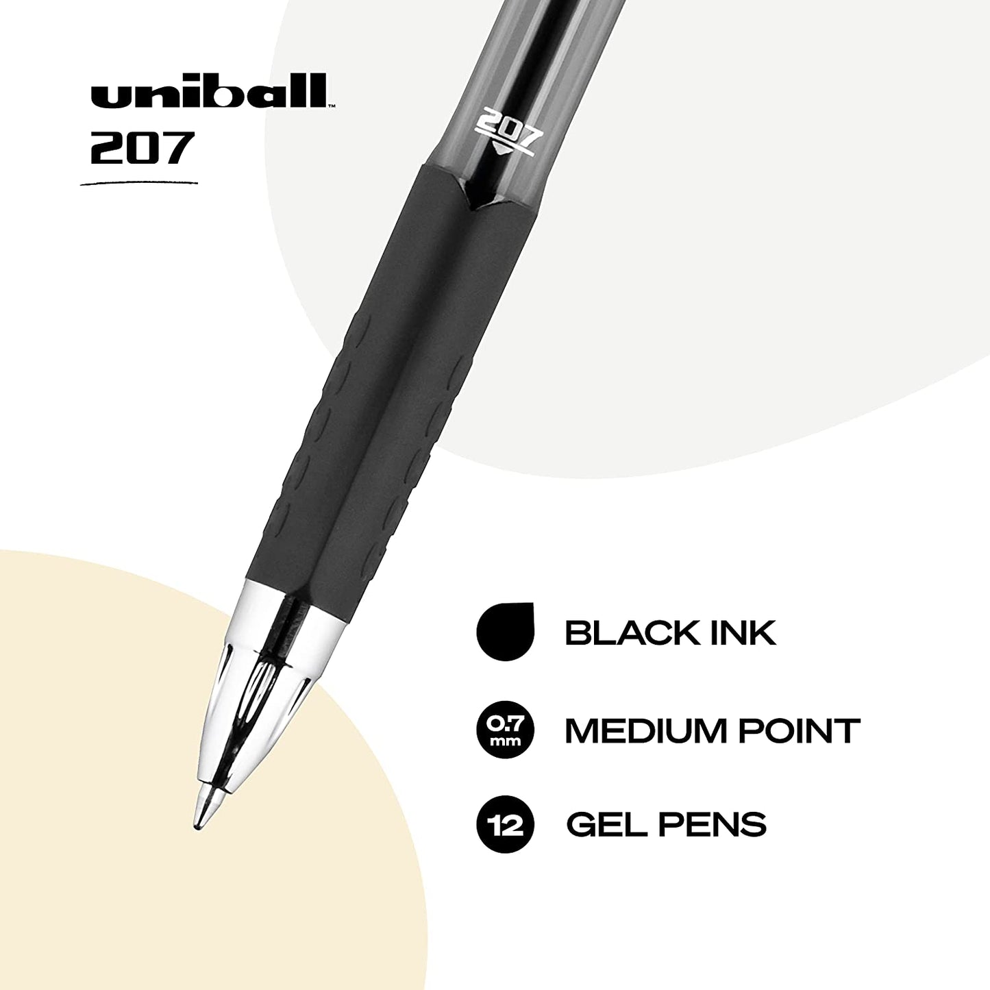 Uniball Signo 27 Gel Pen 12 Pack, .7Mm Medium Black Pens, Ink Pens | Office Supplies Sold by Are Ballpoint Pen, Colored Fine Point, Smooth Writing