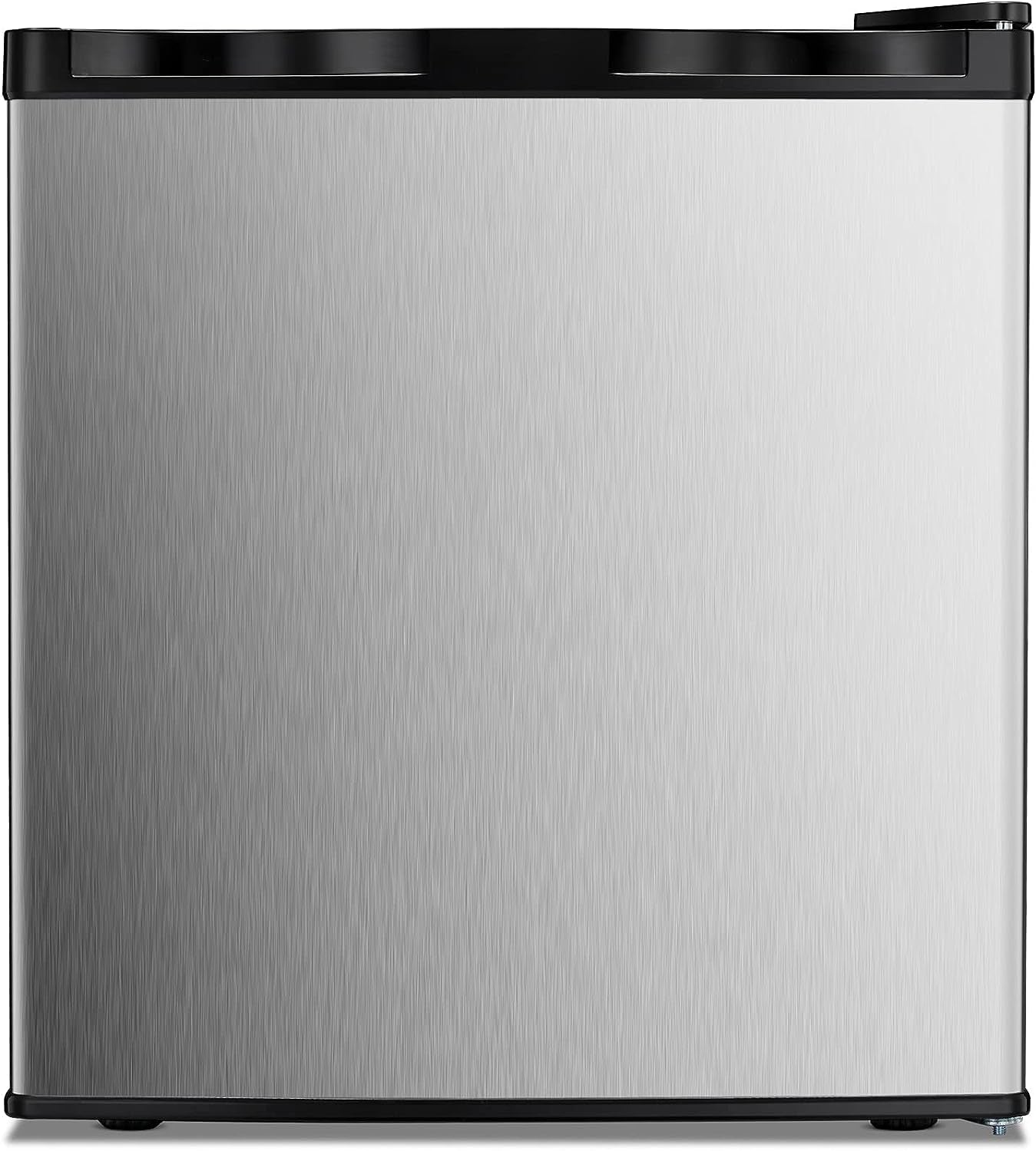 1.1 Cu.Ft Compact Upright Freezer with Reversible Single Door,Removable Shelves Free Standing Mini Freezer with Adjustable Thermostat for Home/Kitchen/Office