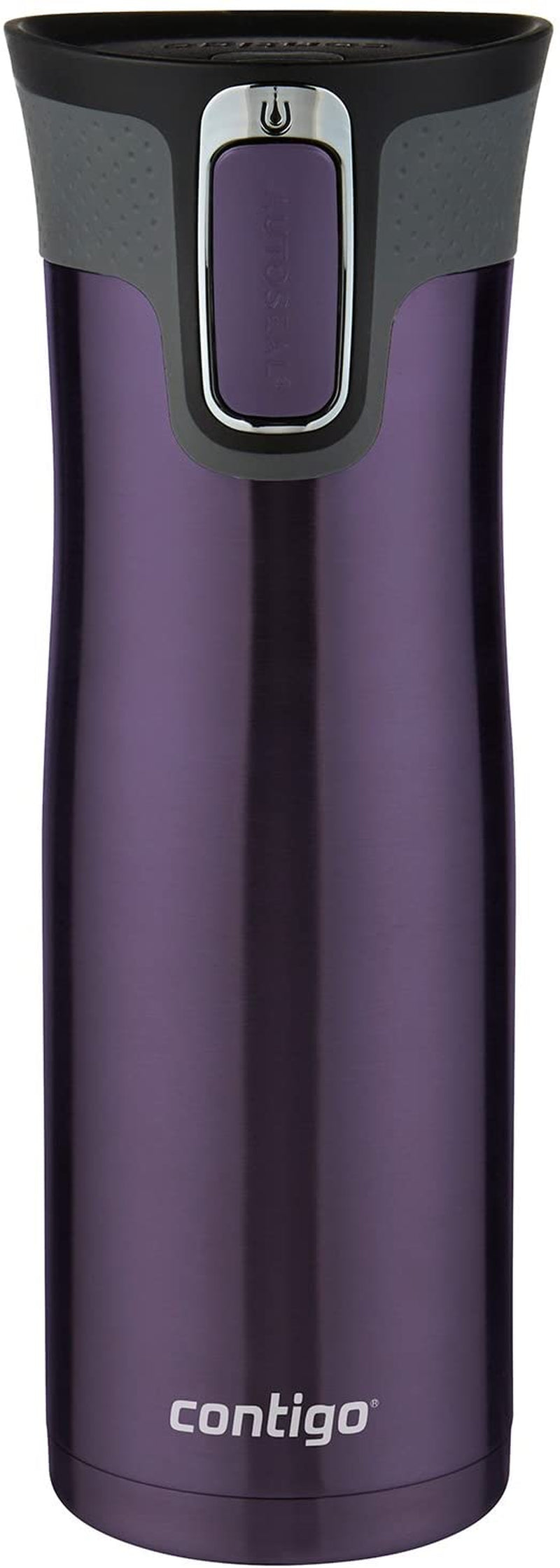 West Loop Stainless Steel Vacuum-Insulated Travel Mug with Spill-Proof Lid, Keeps Drinks Hot up to 5 Hours and Cold up to 12 Hours, 20Oz Violet