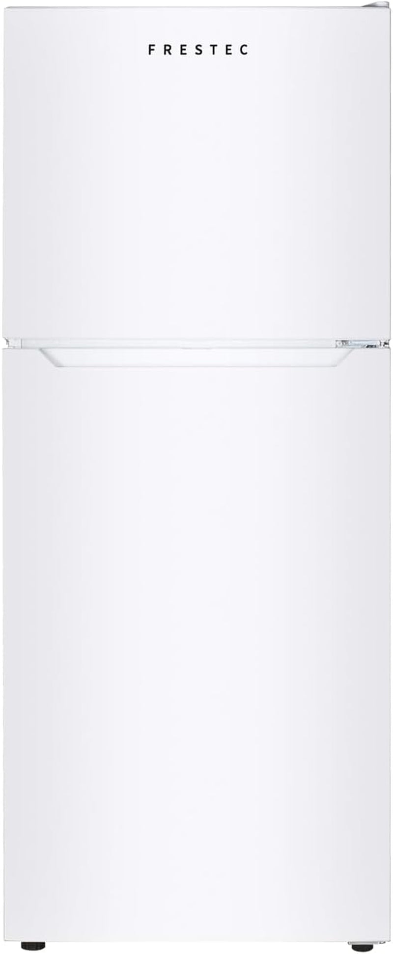 14.6 CU' Refrigerator with Freezer, Apartment Size Refrigerator Top Freezer, 2 Door Fridge with Adjustable Thermostat Control, Freestanding, Door Swing, White (FR 1462 WH)