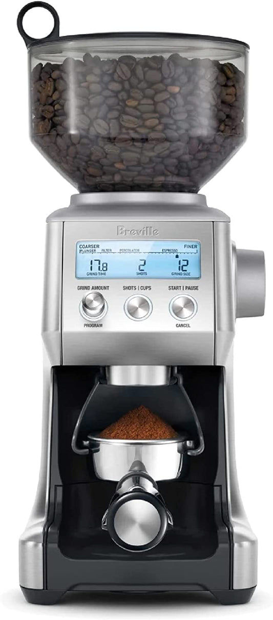 Smart Grinder Pro Coffee Bean Grinder, Brushed Stainless Steel, BCG820BSS, 2.3