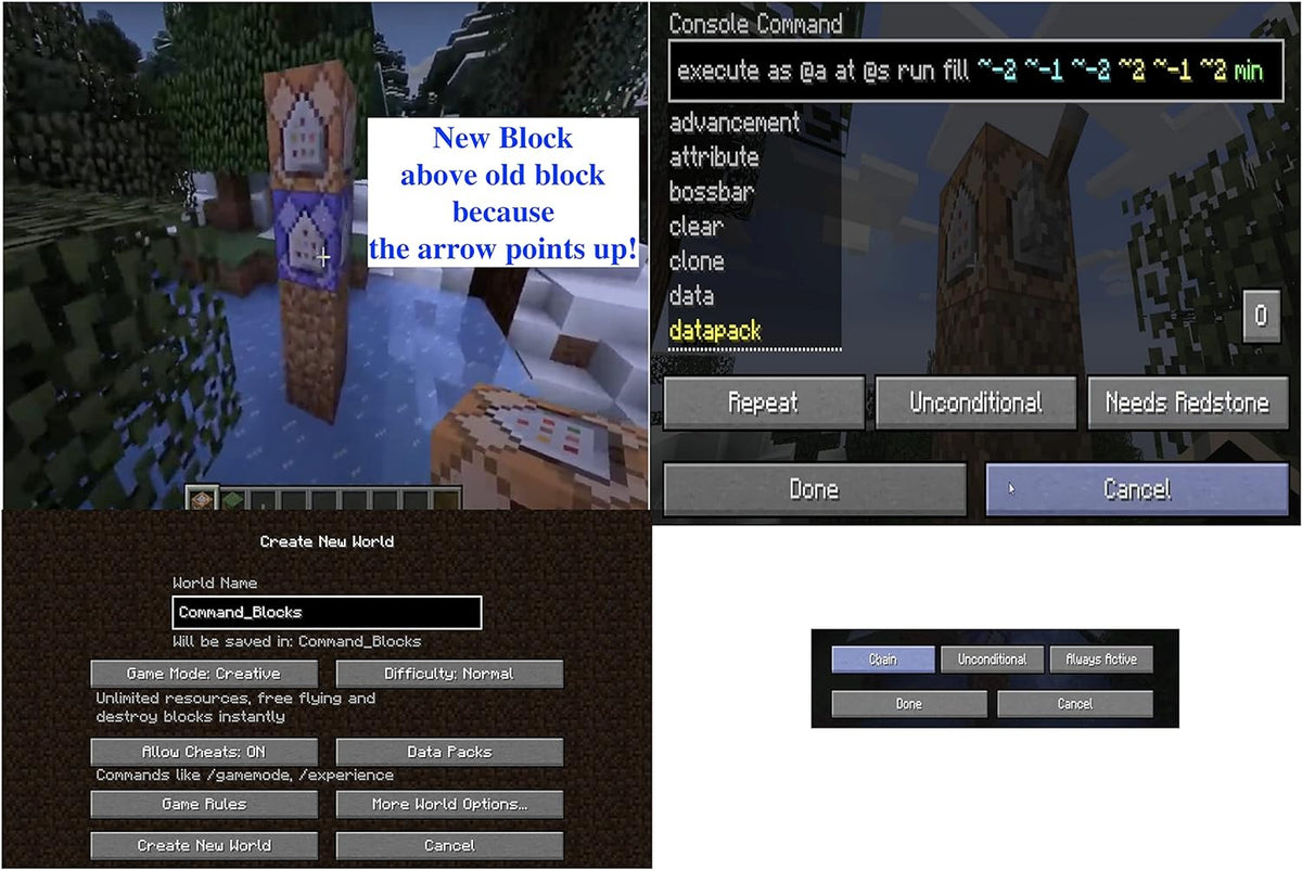 Coding for Kids: Learn to Code Minecraft Command Blocks - Video Game Design Coding Software - Computer Programming Courses, Ages 9+ (PC, Mac Compatible)