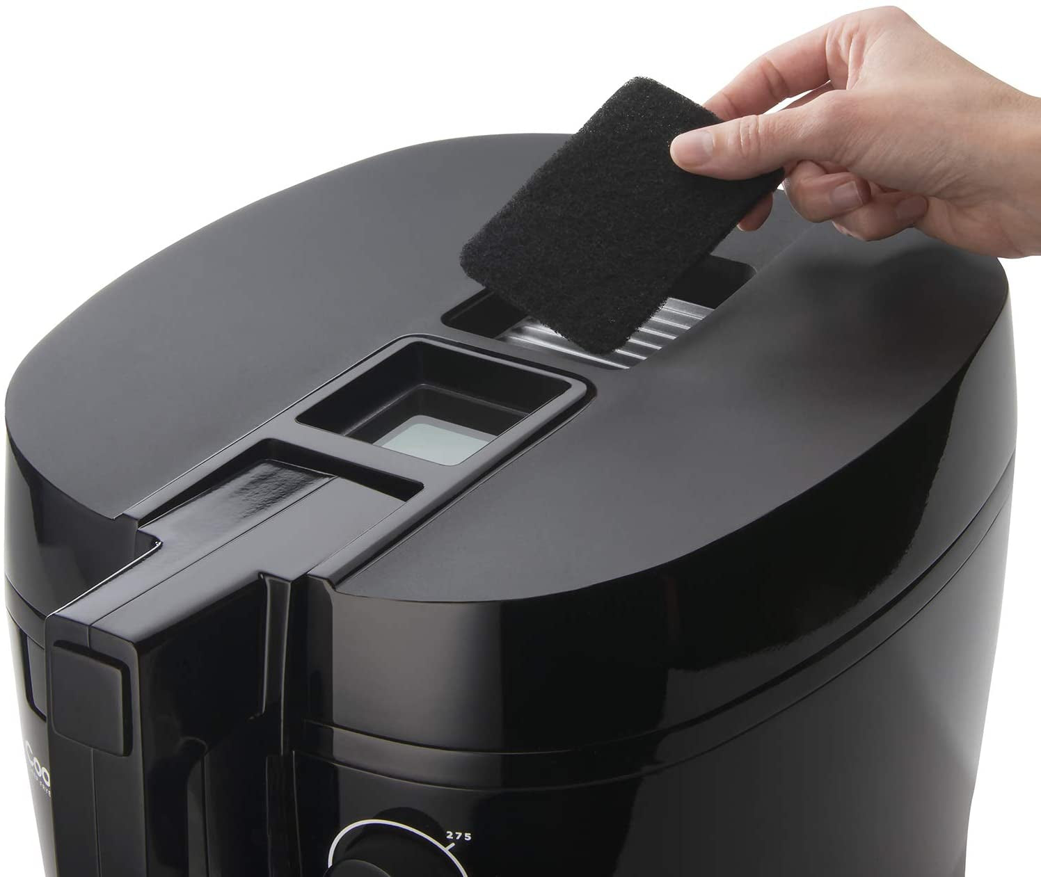 05442 Cooldaddy Cool-Touch Deep Fryer - Black