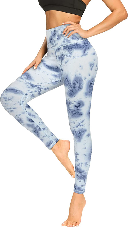 Soft Leggings for Women - High Waisted Tummy Control No See through Workout Yoga Pants