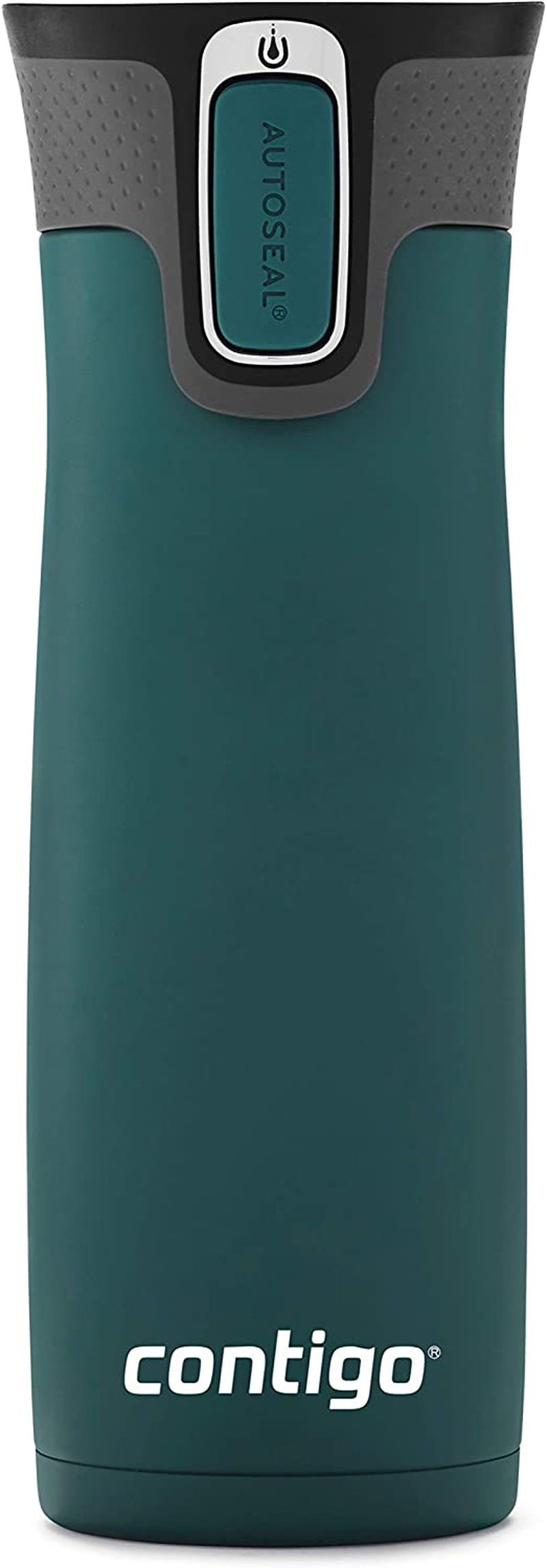 West Loop Stainless Steel Vacuum-Insulated Travel Mug with Spill-Proof Lid, Keeps Drinks Hot up to 5 Hours and Cold up to 12 Hours, 20Oz Chard