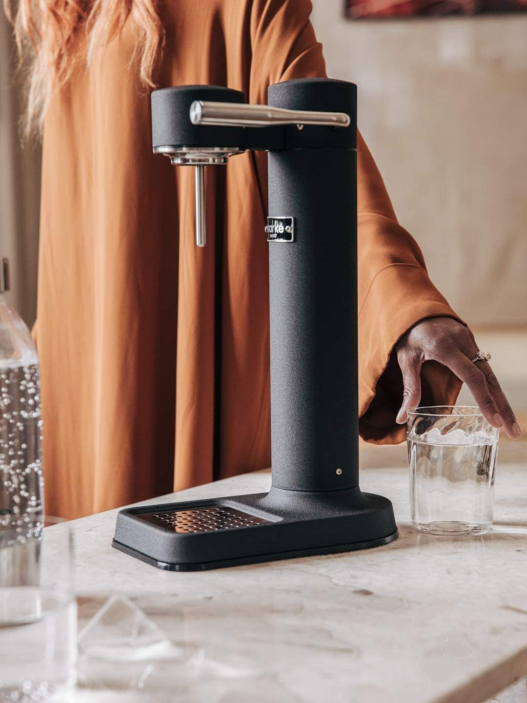 - Carbonator III Premium Carbonator - Sparkling & Seltzer Water Soda Maker with PET Bottle (Matte Black, with CO2 Cylinder)